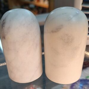 Elegant Marble Salt and Pepper Shakers